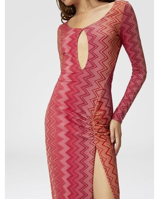 Missoni Red Cover Up Dress