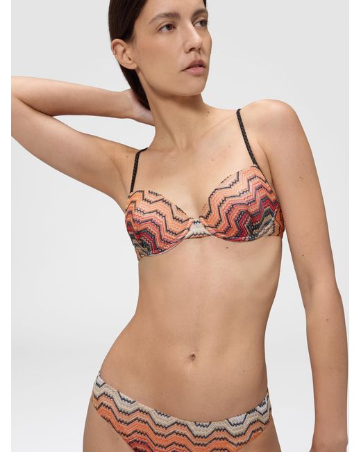 Missoni White Bikini A Balconcino
