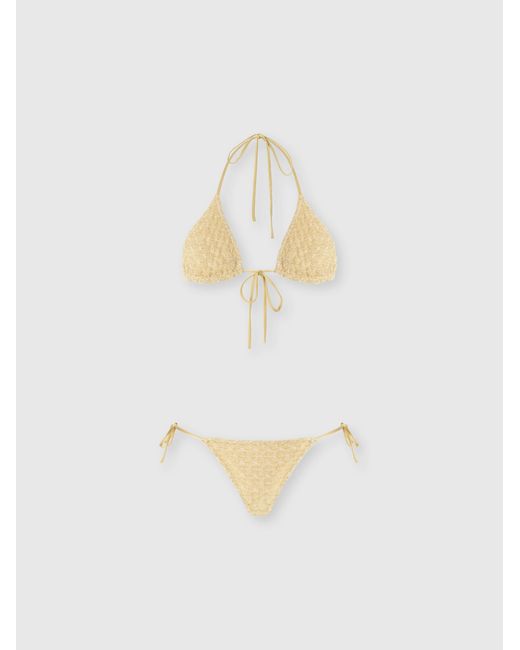 Missoni White Triangle Bikini