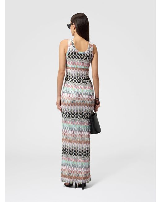 Missoni White Long Dress