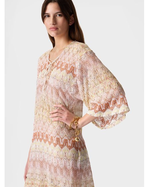 Missoni White Short Caftan