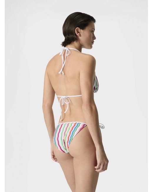 Missoni White Triangle Bikini