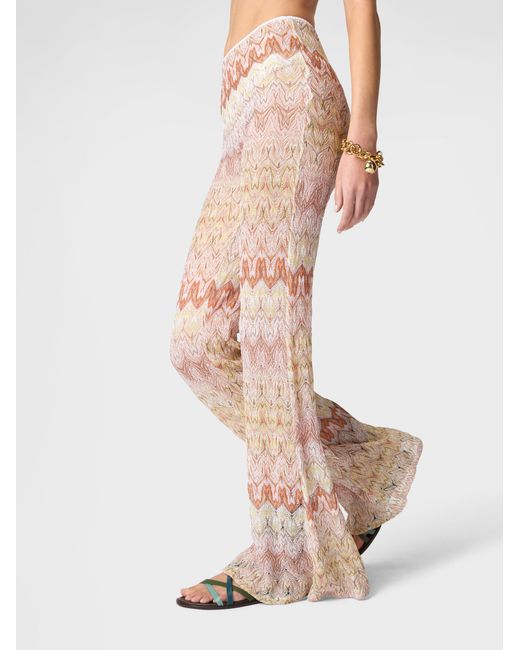 Missoni Pink Flare Trousers