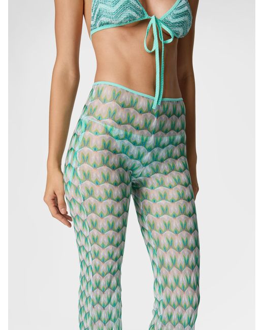 Missoni Green Flared Trousers