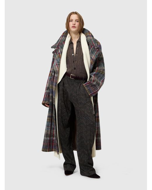 Missoni Multicolor Oversized Raglan Coat
