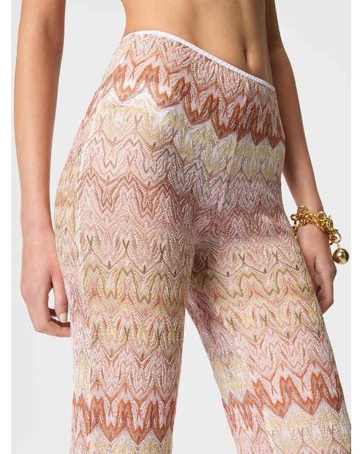 Missoni Pink Flare Trousers