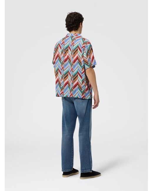 Missoni White Bowling Shirt for men