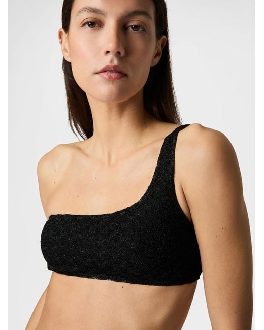 Missoni White One-Shoulder Bikini