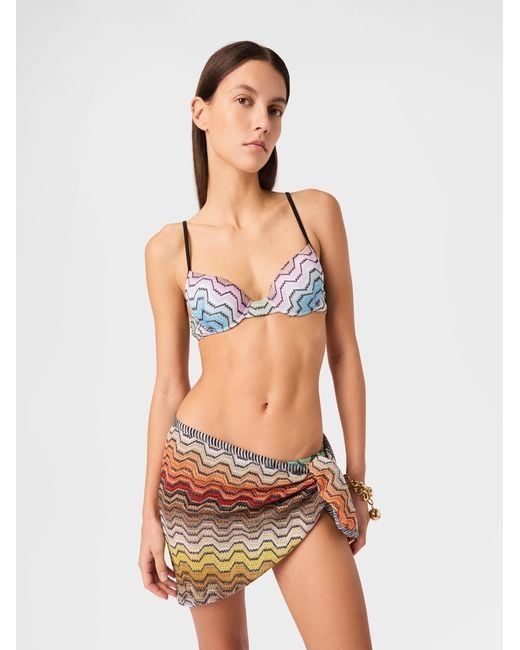 Missoni White Short Pareo