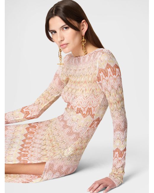 Missoni Pink Long Cover-Up