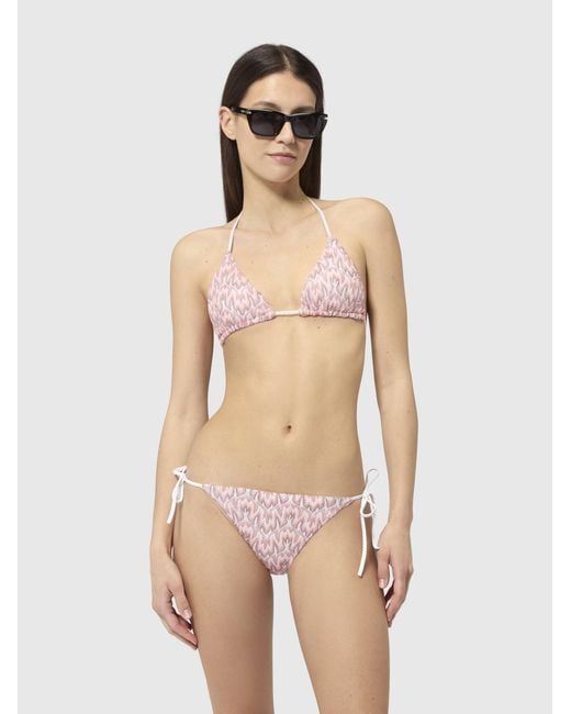 Missoni Pink Triangle Bikini