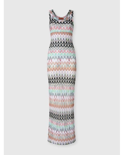 Missoni White Long Dress