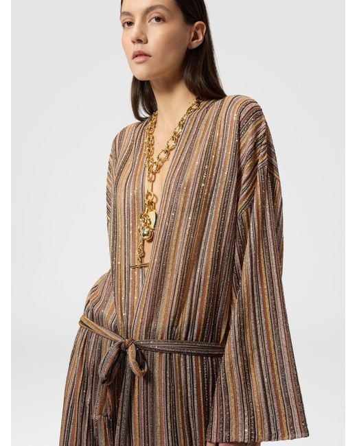 Missoni Natural Long Cardigan