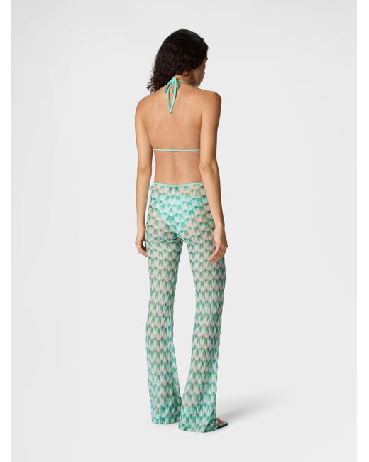 Missoni Green Flared Trousers
