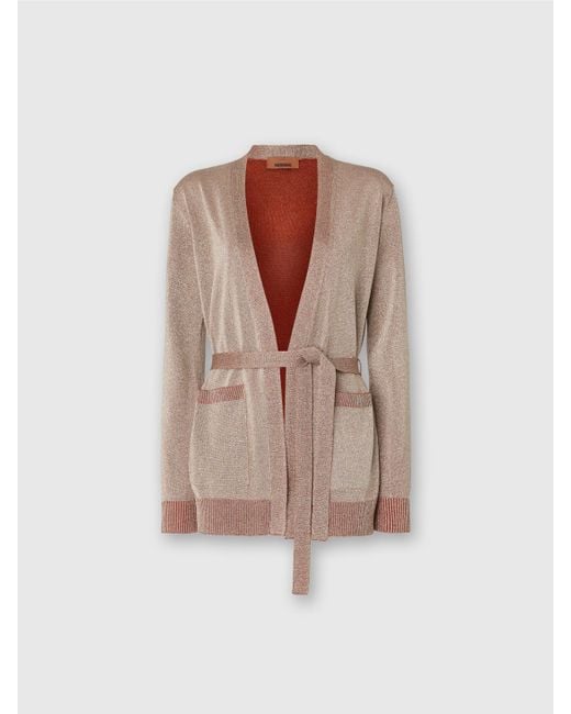 Missoni Multicolor Cardigan With Belt