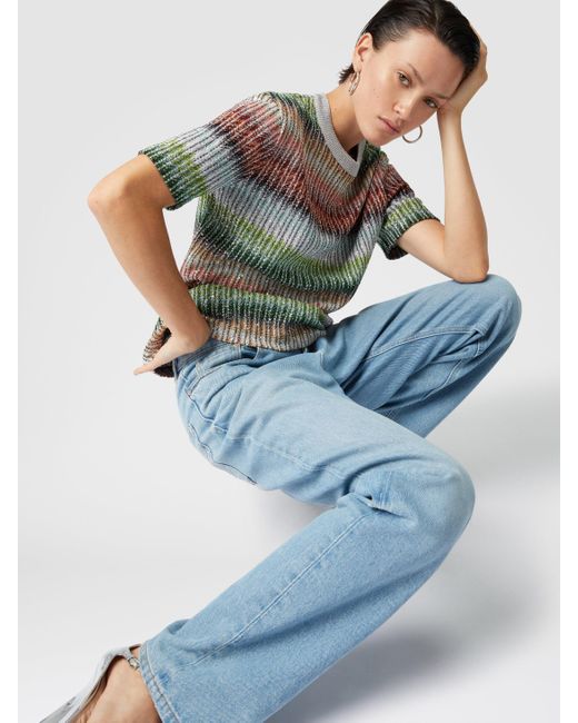 Missoni Multicolor Crewneck T-Shirt