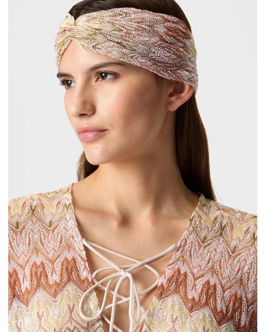 Missoni White Hair Band