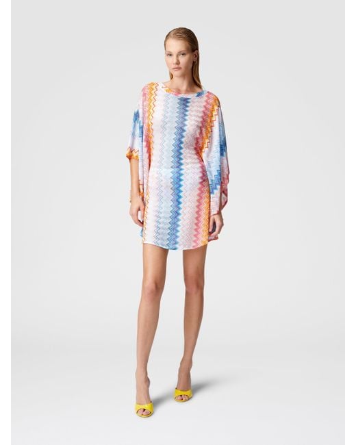 Missoni Blue Short Kaftan