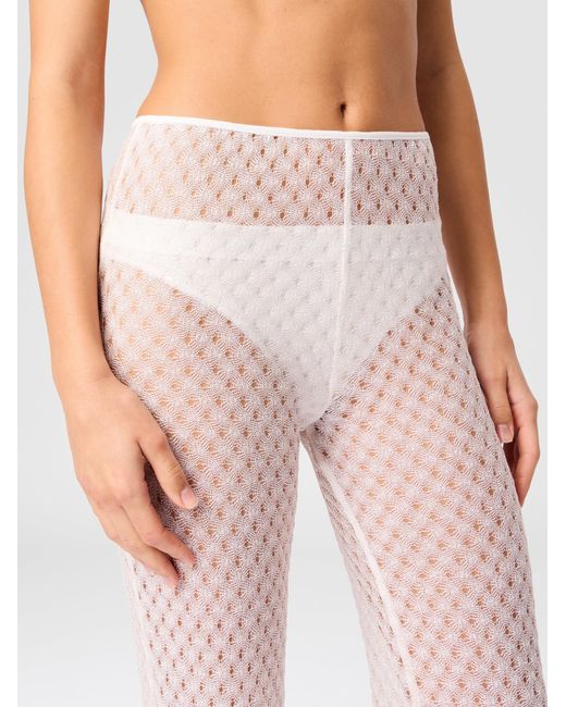 Missoni White Flared Trousers