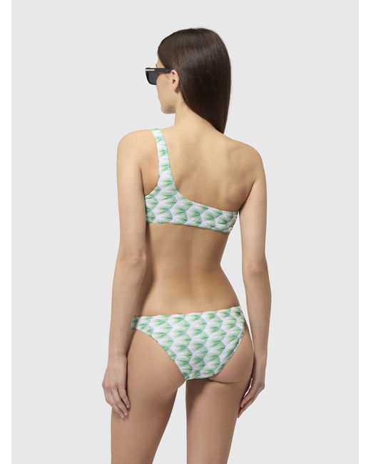 Missoni Blue One-Shoulder Bikini