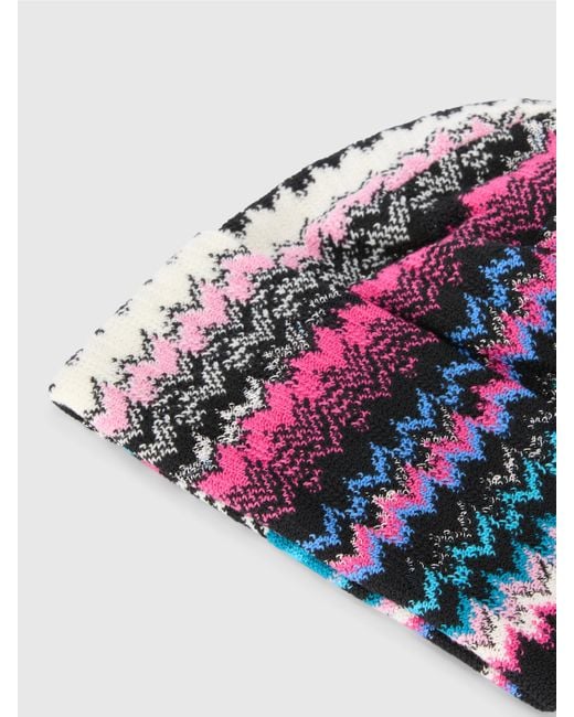 Beanie di Missoni in Blue