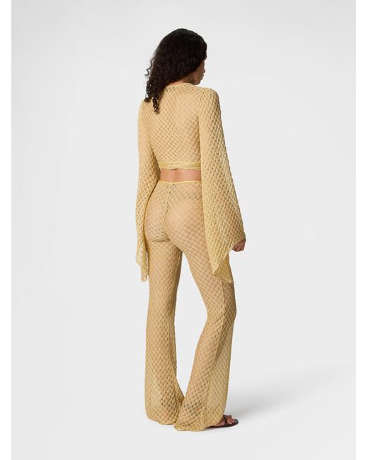 Missoni White Wrap Top