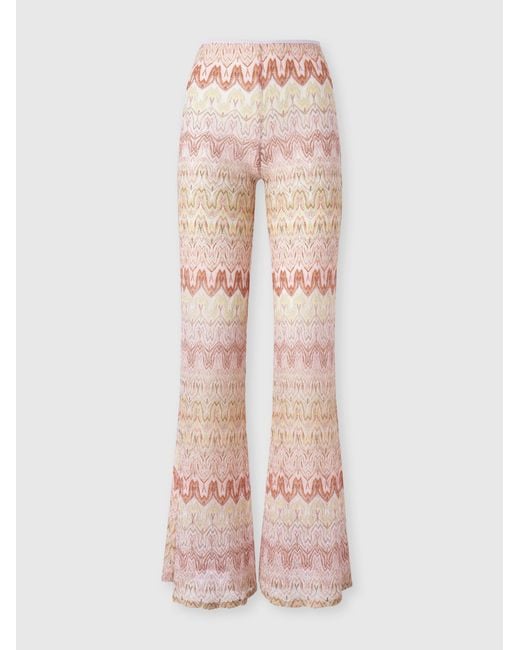 Missoni Pink Flare Trousers