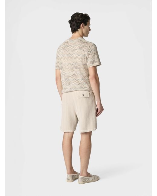 Missoni Natural Bermuda Shorts for men