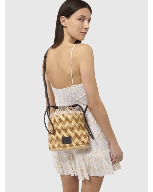 Missoni Metallic Bucket Bag