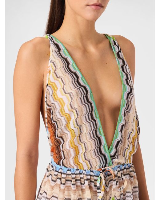 Missoni White Short Jumpsuit