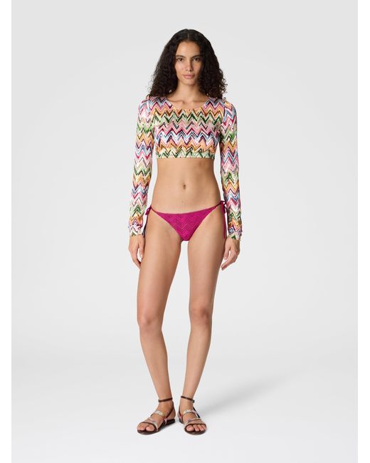 Missoni White Crop Top