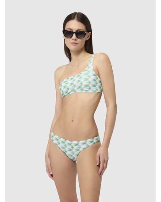 Missoni Blue One-Shoulder Bikini