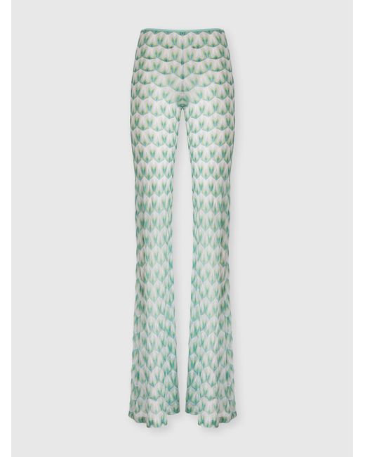 Missoni Green Flared Trousers