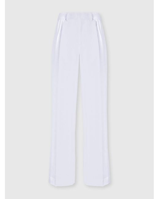 Missoni White Classic Trousers