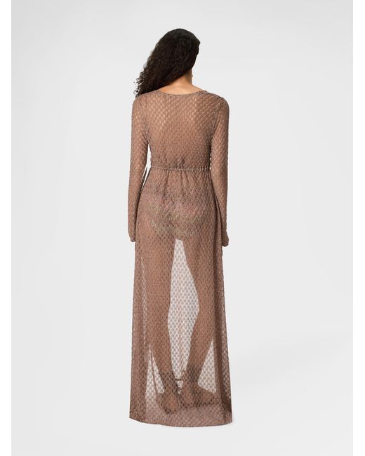 Missoni Natural Long Cardigan