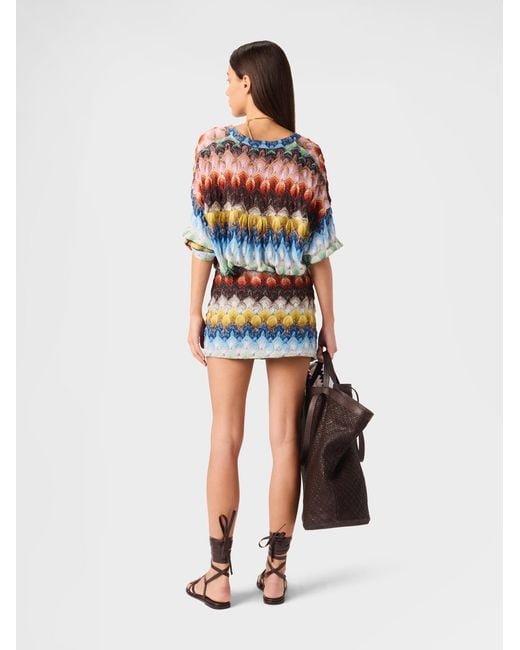 Missoni White Mini Skirt