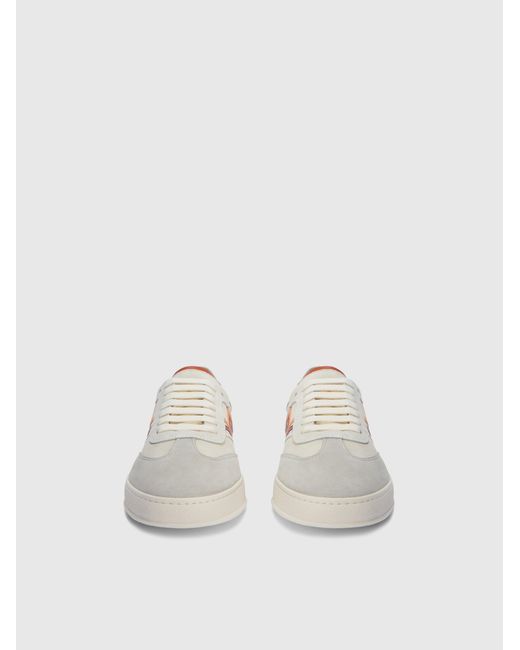 Missoni Natural Sneakers With Zigzag Relief