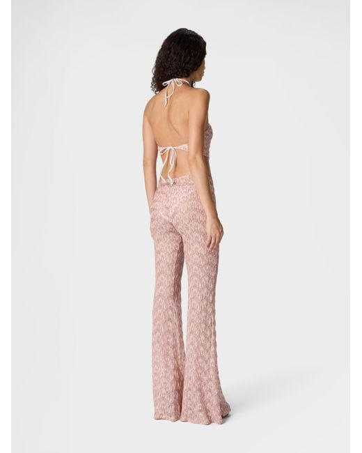 Missoni Pink Flared Trousers