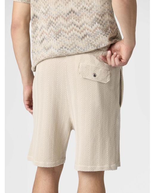 Missoni Natural Bermuda Shorts for men