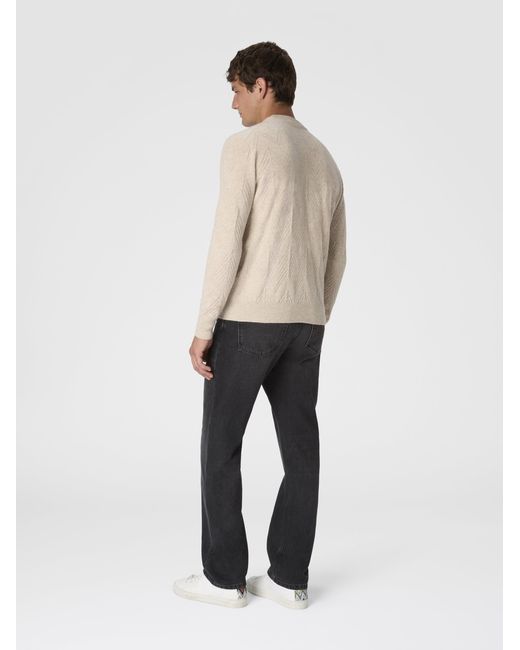 Missoni White Crew Neck Sweater for men