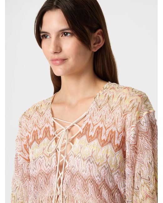 Missoni White Short Caftan