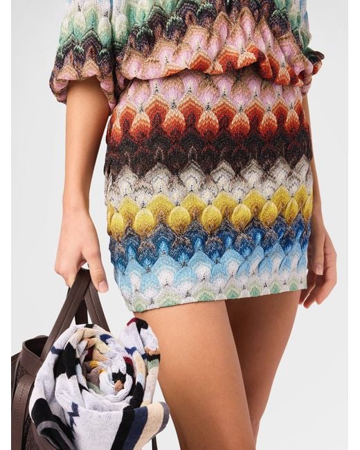 Missoni White Mini Skirt