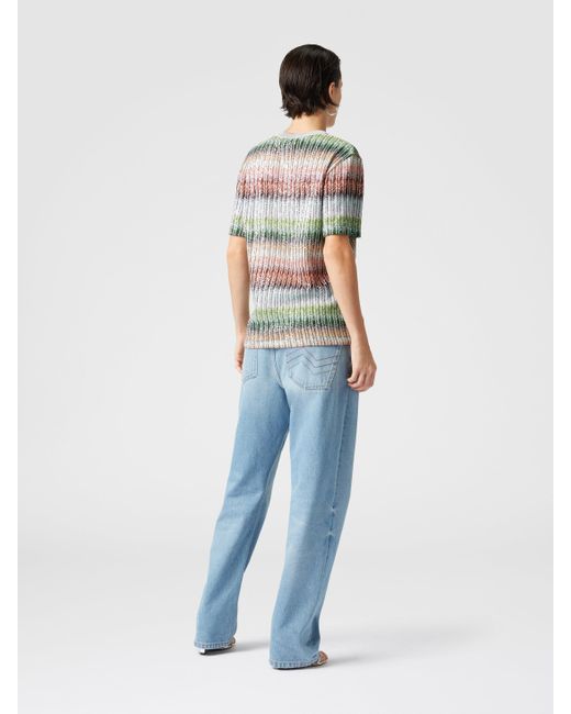 Missoni Multicolor Crewneck T-Shirt