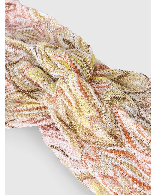 Missoni White Hair Band