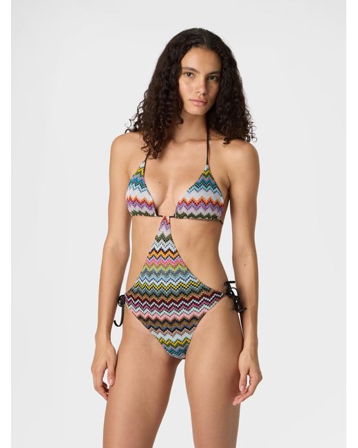 Missoni White Trikini