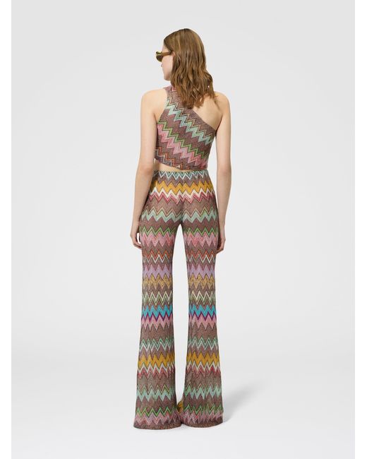 Missoni White One-Shoulder Top