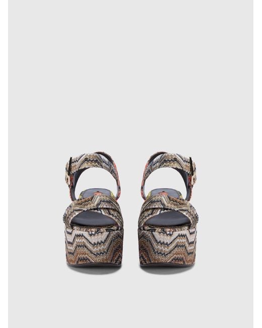 Missoni Gray Sandals