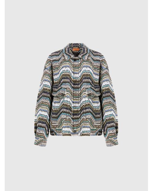 Missoni White Oversized Jacket