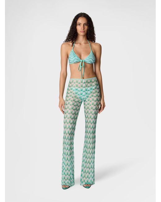 Missoni Green Flared Trousers