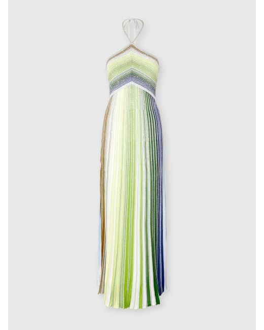 Missoni Green Sleevless Long Dress